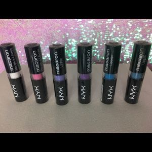 NYX Macaron Lipsticks Bundle ( 6 Lipsticks )